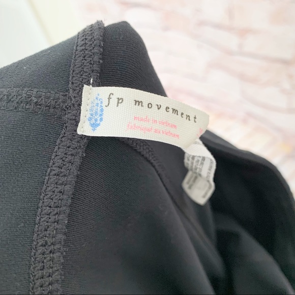 FP Movement High Rise Infinity Black Yoga Leggings - Picture 7 of 8